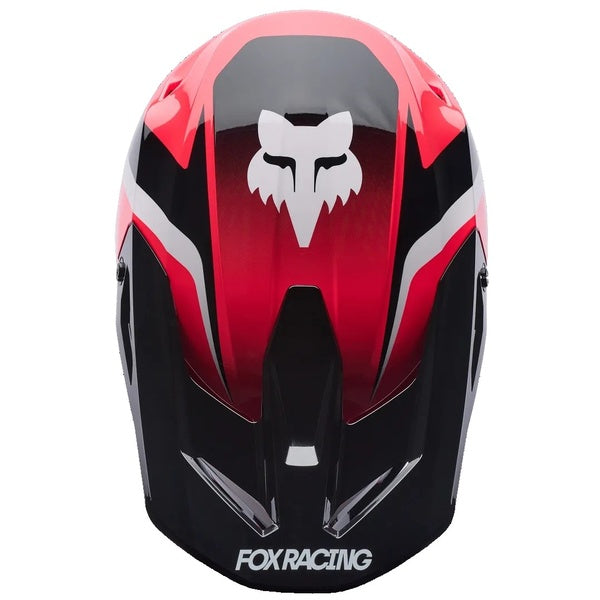 Casque de Motocross V1 Frame Rose Clair de dessus