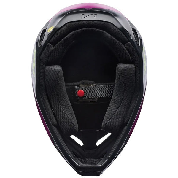 Casque de Motocross V1 Raid Junior Mauve de dessous
