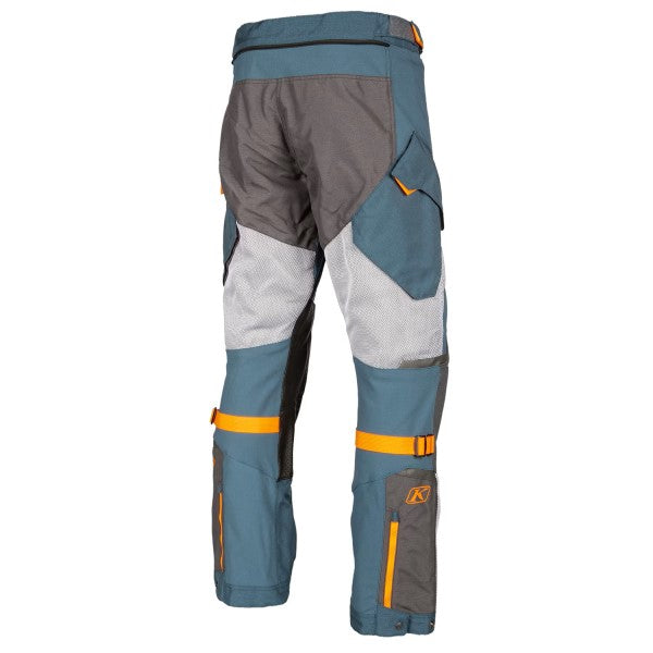 Pantalon de Moto Paja S4 Bleu Orange, Dos