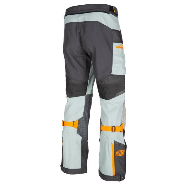 Pantalon de Moto Paja S4 Deuxième Génération Gris Orange, Dos