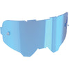 Lentilles de Lunette de Motocross Velocity Iriz Bleu Clair de face