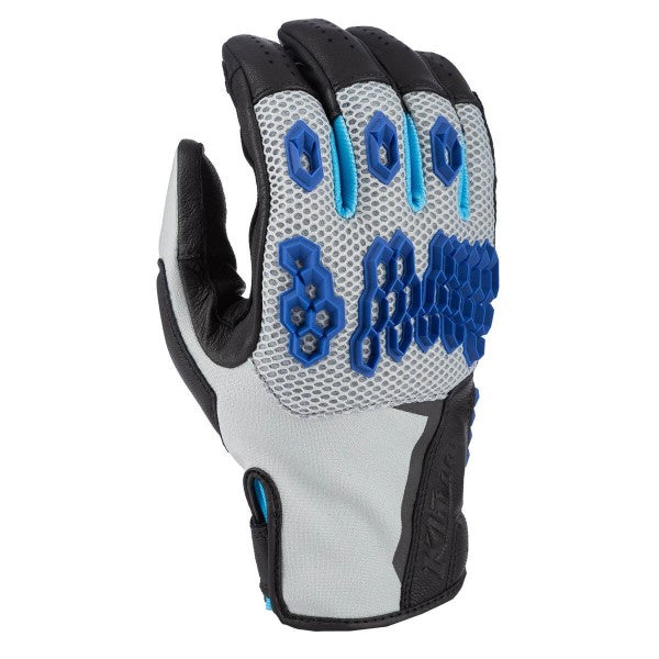 Gants de Moto Baja S4 Gris Bleu