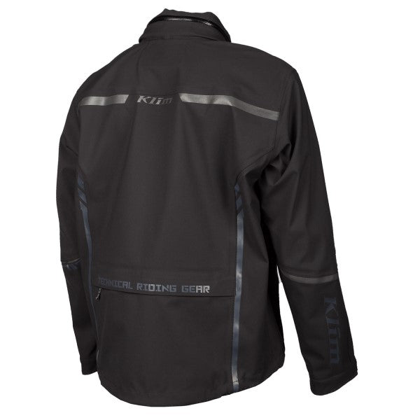 Veste de Moto Enduro S4 Noir, Dos