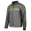 Veste de Moto Enduro S4  Gris Vert