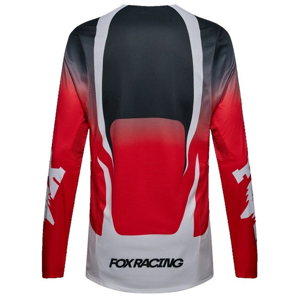 Chandail de Motocross Flexair Thorn Noir/Gris/Rouge de dos