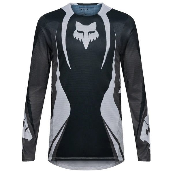 Chandail de Motocross Flexair Thorn Noir/Blanc de face
