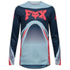 Chandail de Motocross Flexair Arc Bleu/Rouge de face