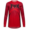 Chandail de Motocross Flexair Arc Rouge/Noir de face