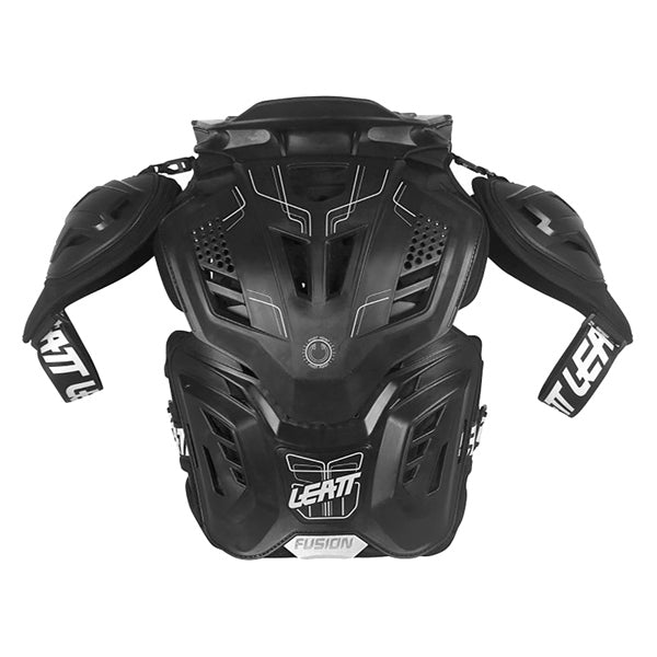 Plastron de Motocross Fusion 3.0 ISR Noir de dos