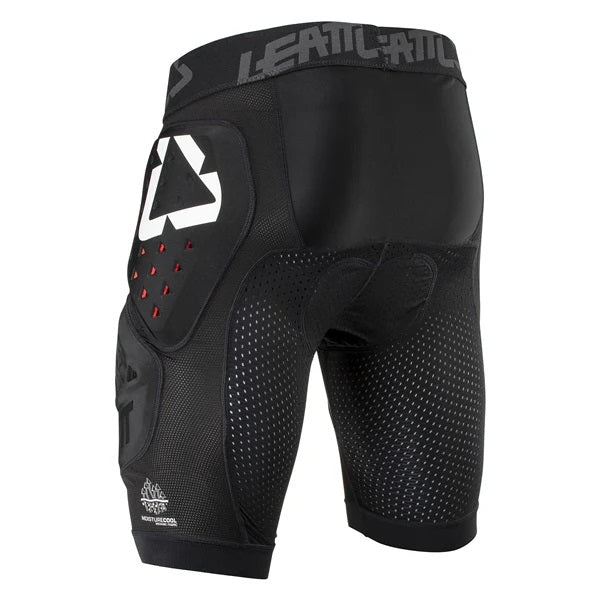 Shorts de Protection de Motocross Impact 3DF 4.0 Noir de dos
