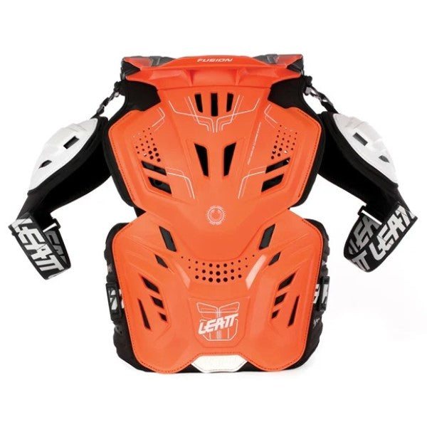 Plastron de Motocross Fusion 3.0 SNX Orange, Dos