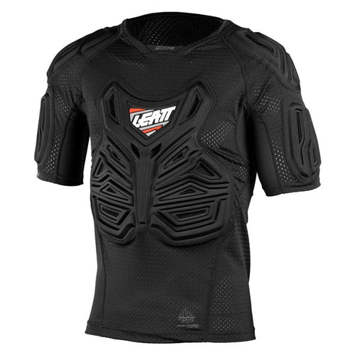 Chandail de Protection de Motocross Roost Junior Noir de face