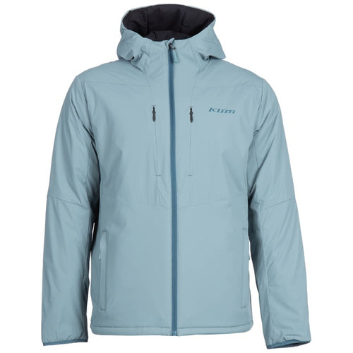 Manteau Torque Bleu, de face