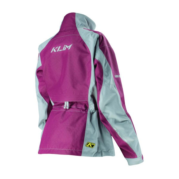 Parka Alpine Femme Rose, Dos