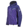 Manteau de Motoneige Alpine Mauve, de face