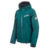 Manteau de Motoneige Alpine vert, de face