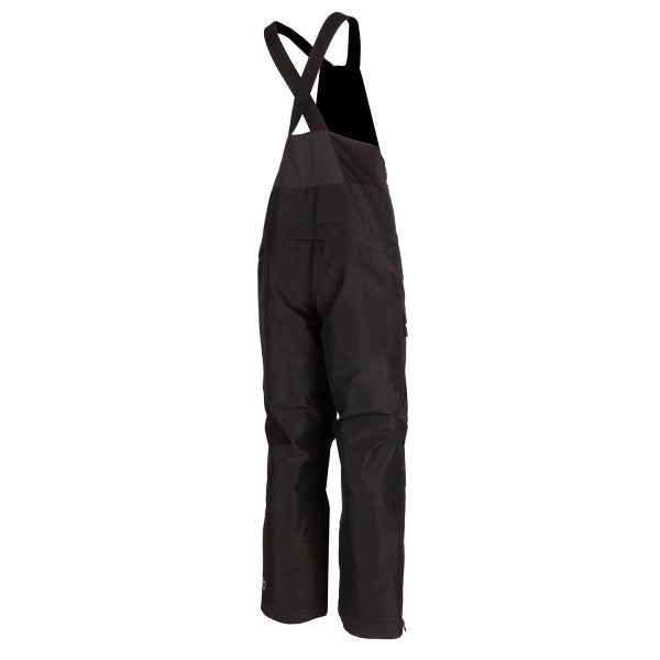 Pantalon de Motoneige Alpine BIB non Isolé Noir, Dos