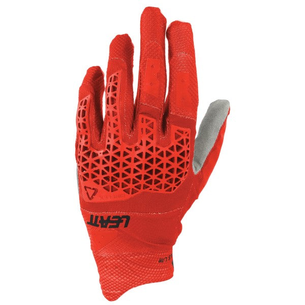 Gants de Motocross 4.5 Lite | Rouge, le côté face