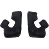 Coussinets de Joues pour Casque Moto 8.5/9.5 Noir extérieur en paire