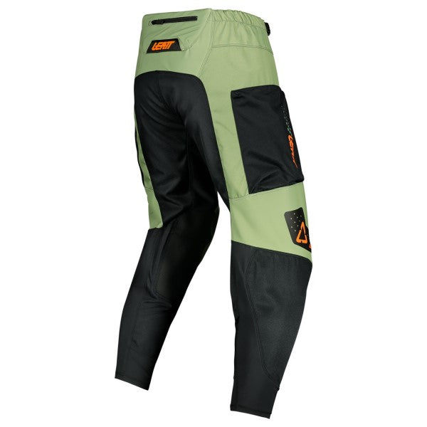 Pantalon Moto 4.5 Enduro Noir/Vert Derrière