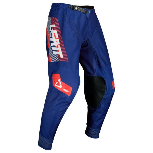 Pantalon Moto 4.5 Bleu/Orange Devant