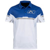 T-Shirt Launch Bleu/Gris, de face