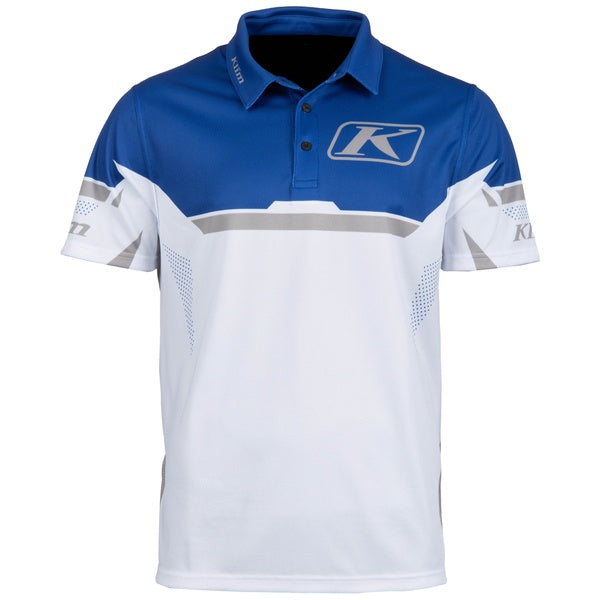 T-Shirt Launch Bleu/Gris, de face