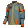 Manteau de Moto Badlands Pro A3 Bleu Vert