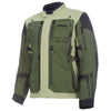 Manteau de Moto Badlands Pro A3 Vert incliné de face à droite
