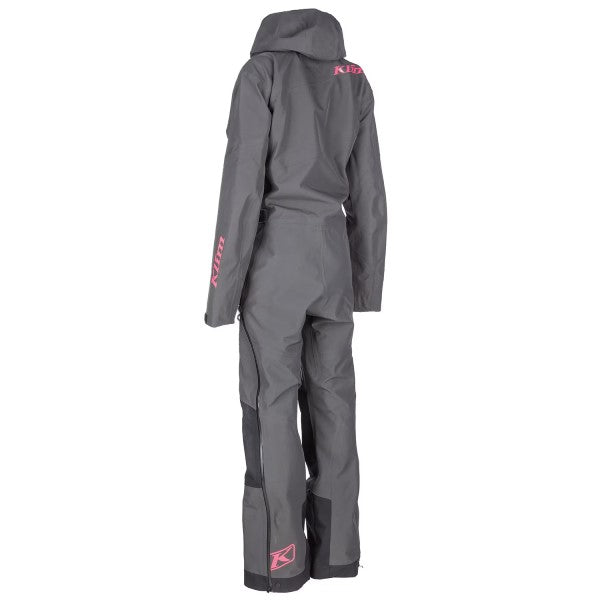 Ensemble de Motoneige Ripsa Vapor - Liquidation/Klim/gris rose, de dos