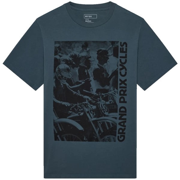 T-Shirt Circa 74 195 Original Bleu Foncé de face