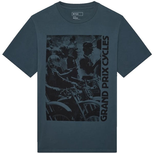 T-Shirt Circa 74 195 Original Bleu Foncé de face
