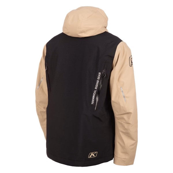 Manteau de Motoneige Element Noir beige, Dos