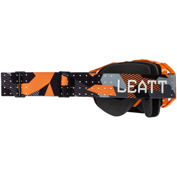 Lunette de Motoneige Velocity 6.5 SNX Gris/Orange côté arrière