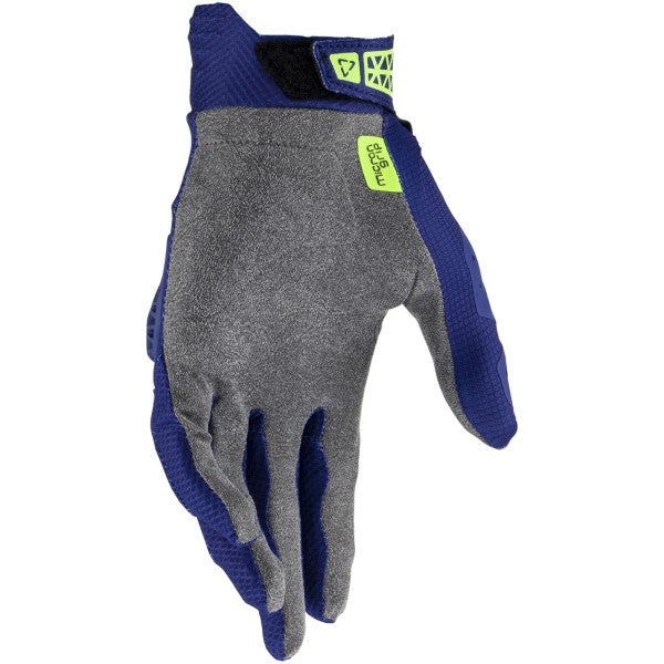 Gants de Motocross 3.5 Lite Bleu de l'intérieur