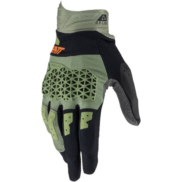 Gants de Motocross 3.5 Lite Vert de l'extérieur