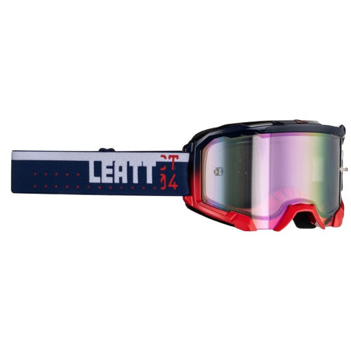 Lunette de Motocross Velocity 4.5 Iriz Mauve de gauche