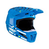 Casque de Motocross 2.5 V24 avec Lunettes Bleu de gauche