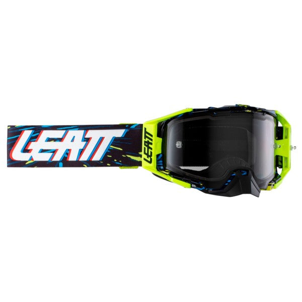 Lunette de Motocross Velocity 6.5 Jaune/Noir de face