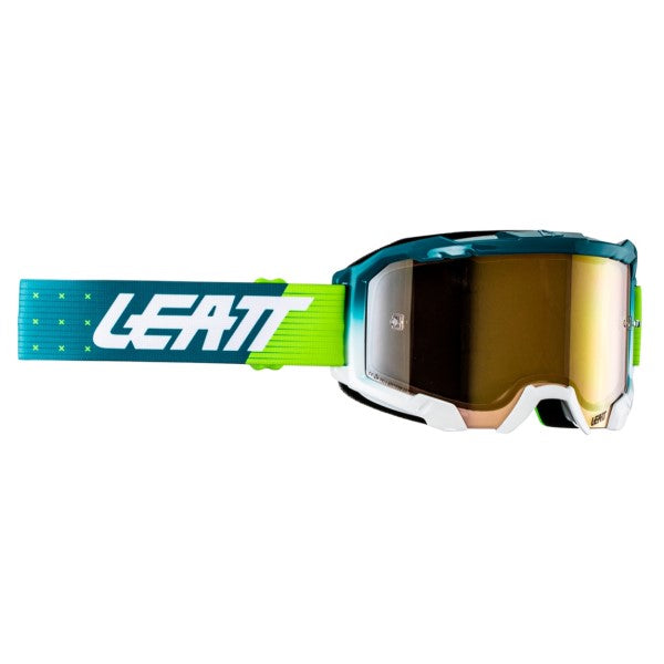 Lunette de Motocross Velocity 4.5 Iriz Vert/Multicolore de gauche