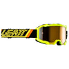 Lunette de Motocross Velocity 4.5 Iriz Jaune/Noir de gauche