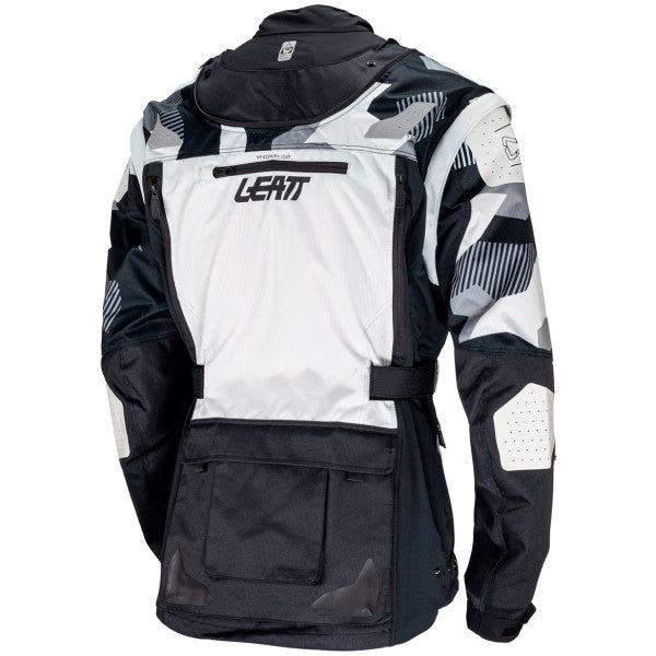 Manteau Enduro 5.5 blanc de dos