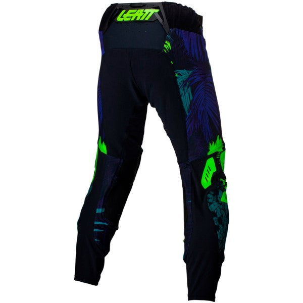 Pantalon de Motocross 5.5 I.K.S bleu de dos