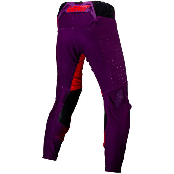 Pantalon de Motocross 5.5 I.K.S rouge de dos