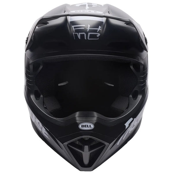 Casque de Motocross MX-10 MIPS Noir Mat de face