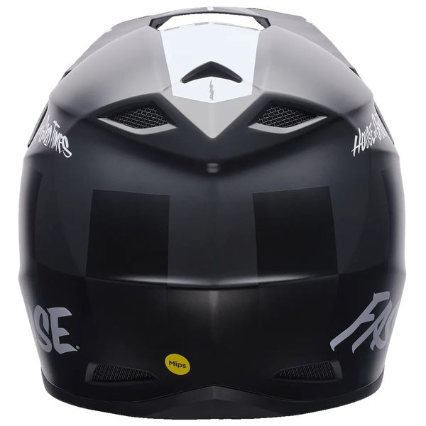 Casque de Motocross MX-10 MIPS Noir Mat de dos