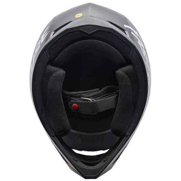 Casque de Motocross MX-10 MIPS Noir Mat de dessous