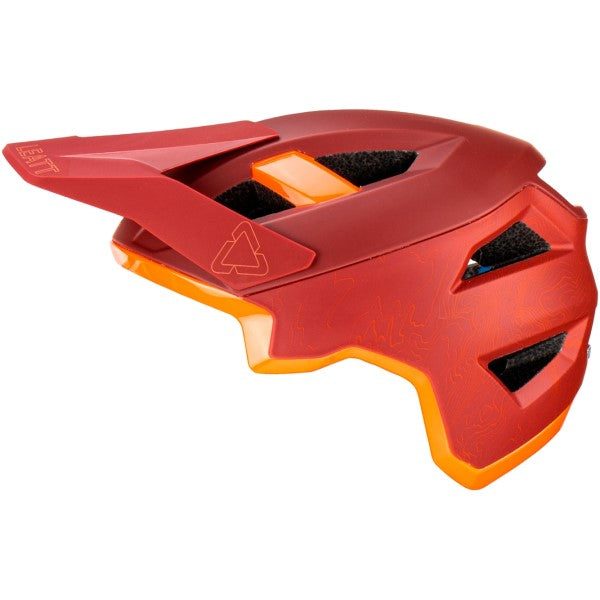 Casque Ouvert de Vélo All-MTN 3.0 Rouge/Orange de droite