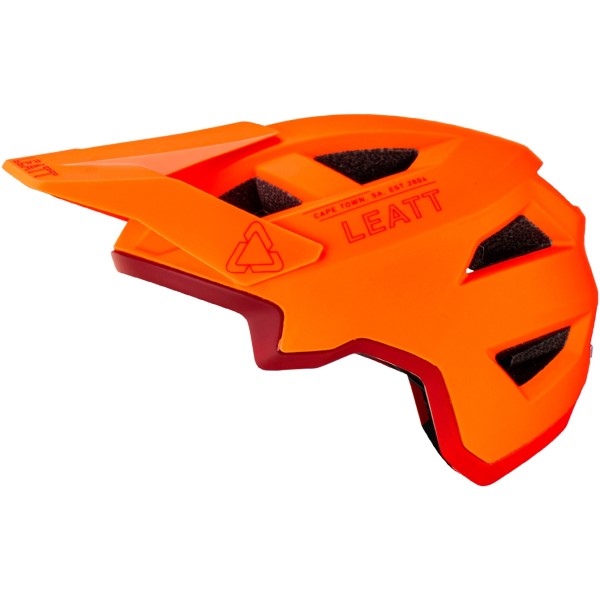 Casque Ouvert de Vélo All-MTN 2.0 Orange de droite