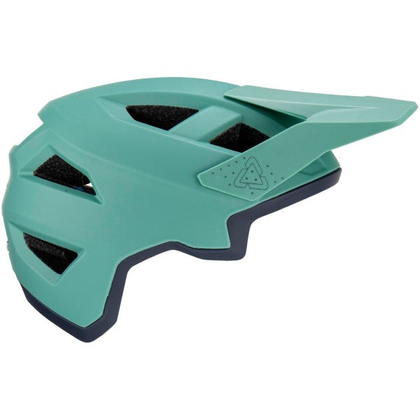 Casque Ouvert de Vélo All-MTN 2.0 Turquoise de gauche